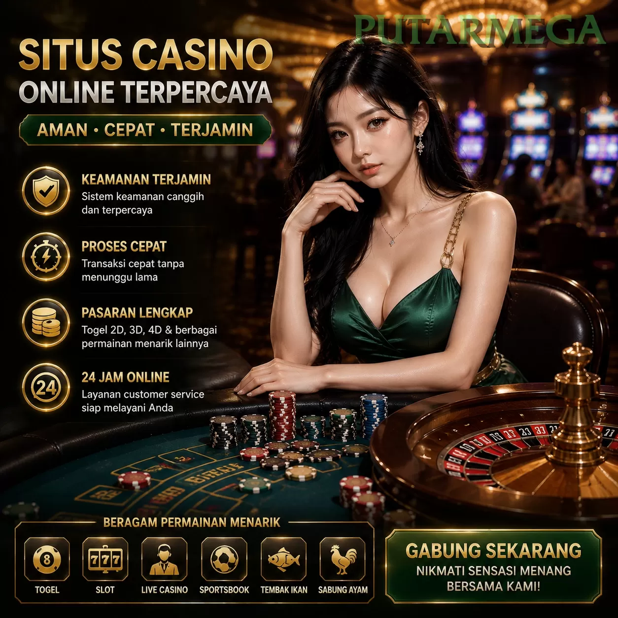 Ikon aplikasi putarmega resmi